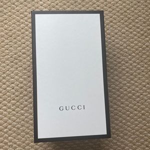 Gucci Shoe Box with Silky Dust Bags